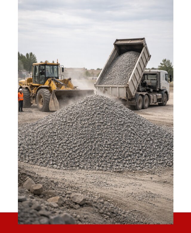 Купить щебень с доставкой в Братске от 2551 руб. | ПРОНЕРУДБрт