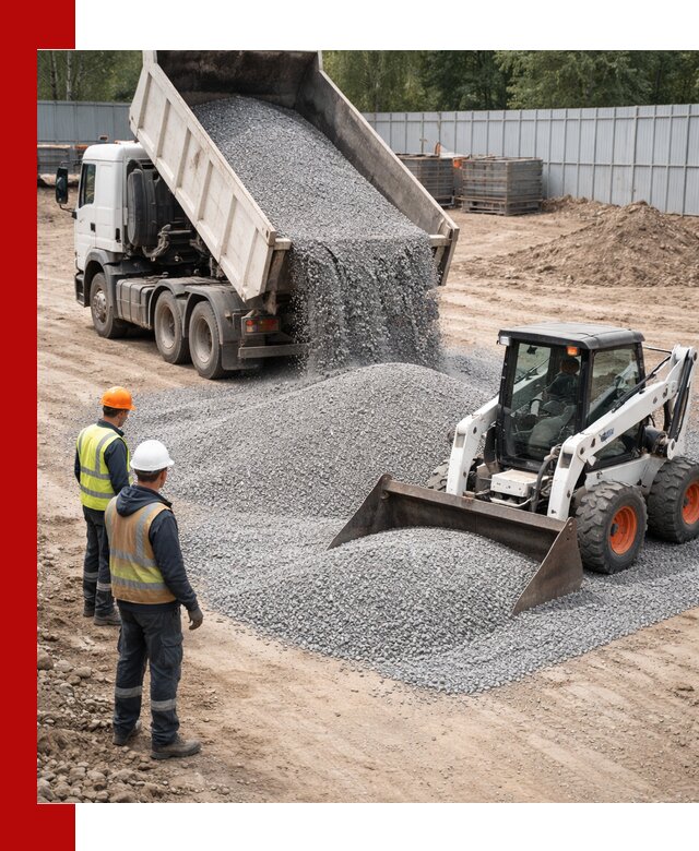 Доставка и продажа гранитного щебня фракции 0-5 в Братске