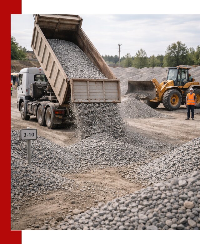 Гранитный щебень фракции 3–10: доставка и продажа в Братске