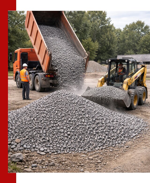 Купить гранитный щебень фракции 5–10 в Братске с доставкой
