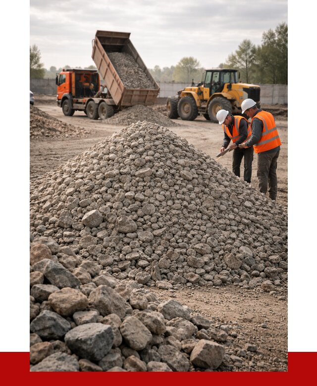 Гранитный щебень фракция 40-70 в Братске от 2551 руб ПРОНЕРУДБрт