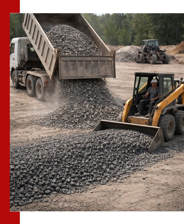 Гранитный щебень фракция 40-70 с доставкой в Братске