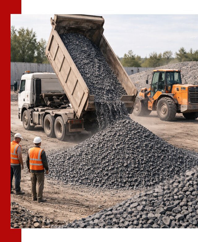 Доставка и продажа щебня габбро-диабаза в Братске
