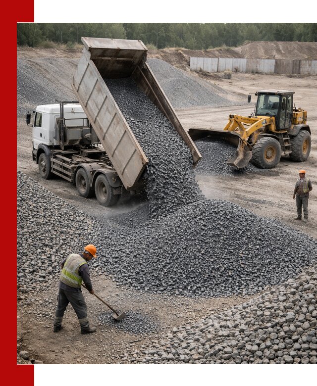 Щебень габбро-диабаз фр. 5-20 с доставкой в Братске