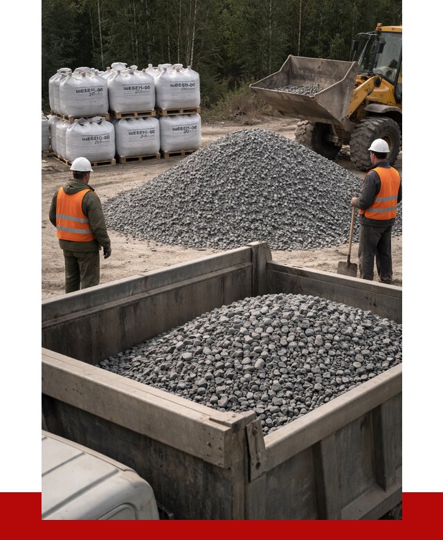 Щебень габбро диабаз 20-40 в Братске от 3469 руб. | ПРОНЕРУДБрт