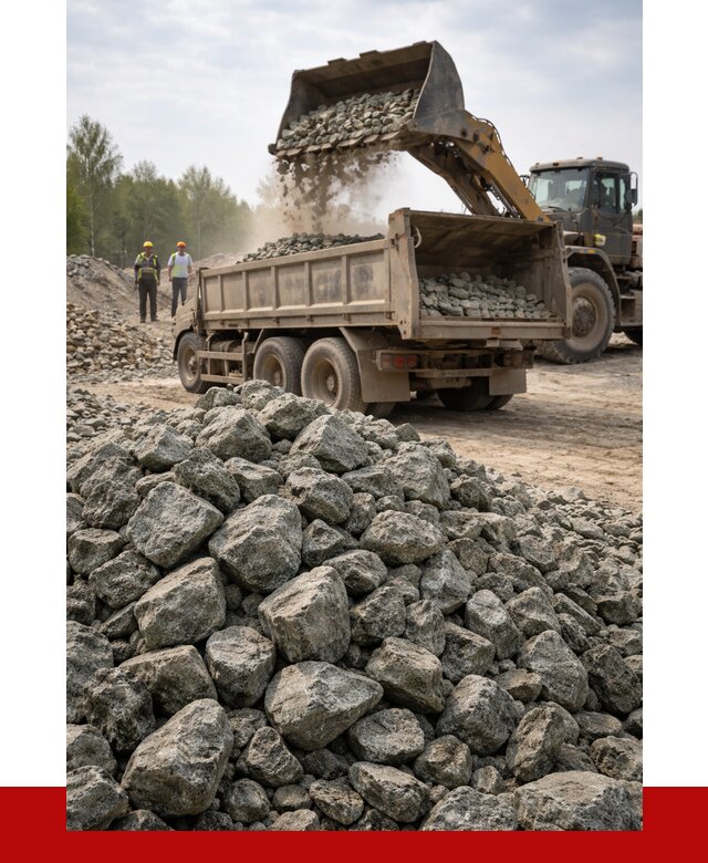 Щебень габбро диабаз фракция 70-150 в Братске от 2857 р.|ПРОНЕРУДБрт