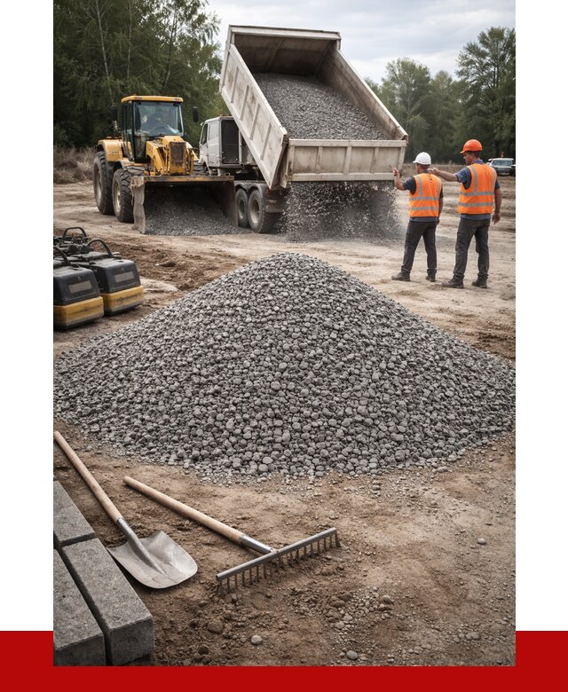 Гравийный щебень купить в Братске от 2245 р. ПРОНЕРУДБрт