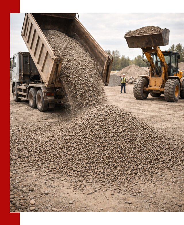 Гравийный щебень фракция 3–10 с доставкой в Братске