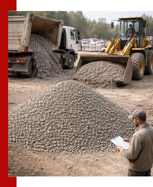 Гравийный щебень фракция 5–10 с доставкой в Братске