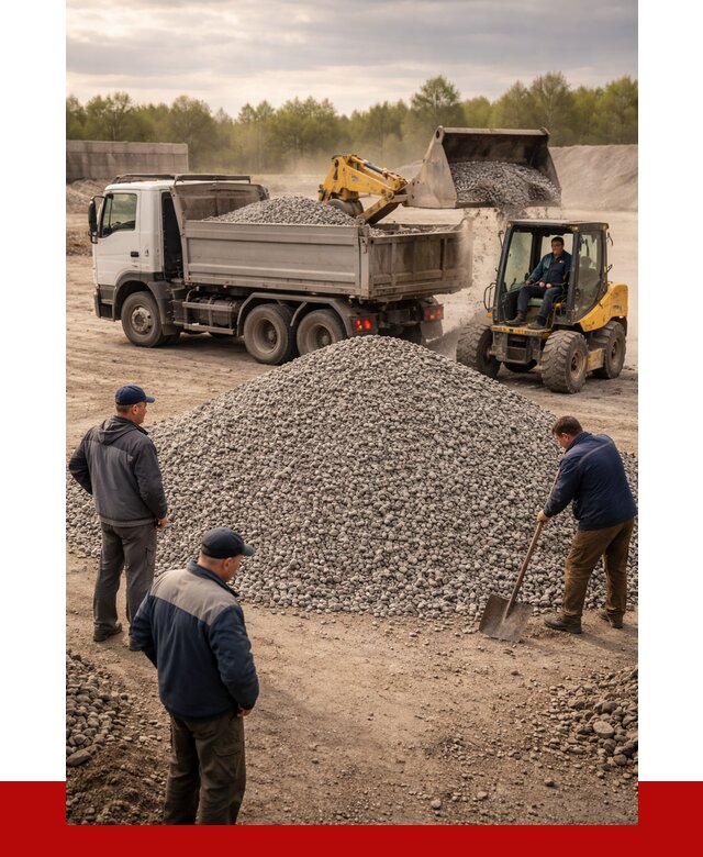Гравийный щебень фракция 5-20 в Братске от 2449 р. ПРОНЕРУДБрт