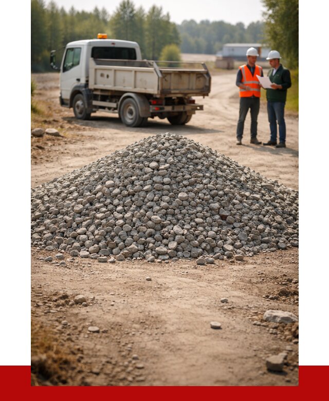 Гравийный щебень фракция 20-40 в Братске от 1224 р. | ПРОНЕРУДБрт