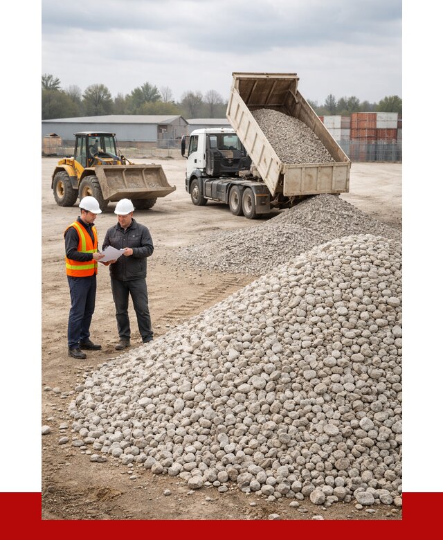Известняковый щебень в Братске от 1429 р. доставка | ПРОНЕРУДБрт