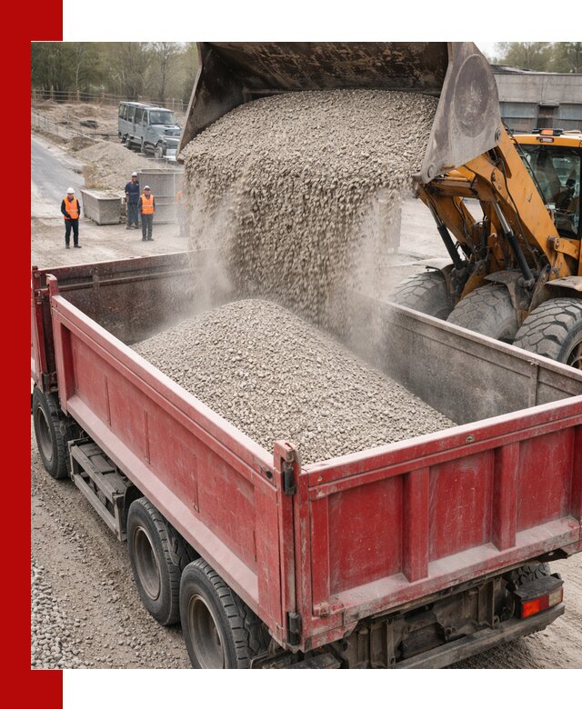 Купить известняковый щебень фракции 0-5 с доставкой в Братске