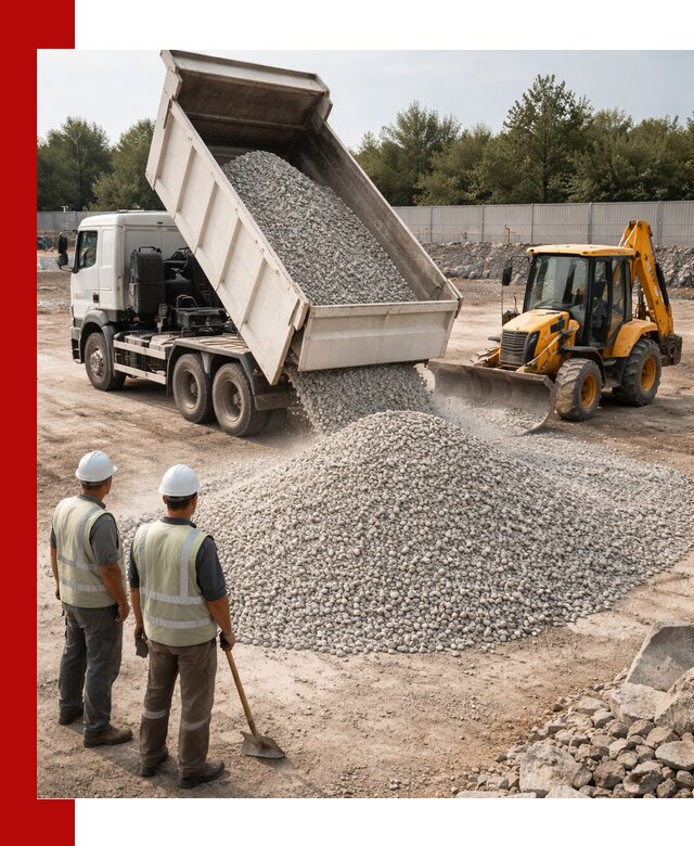 Купить известняковый щебень фракции 5–10 мм с доставкой в Братске