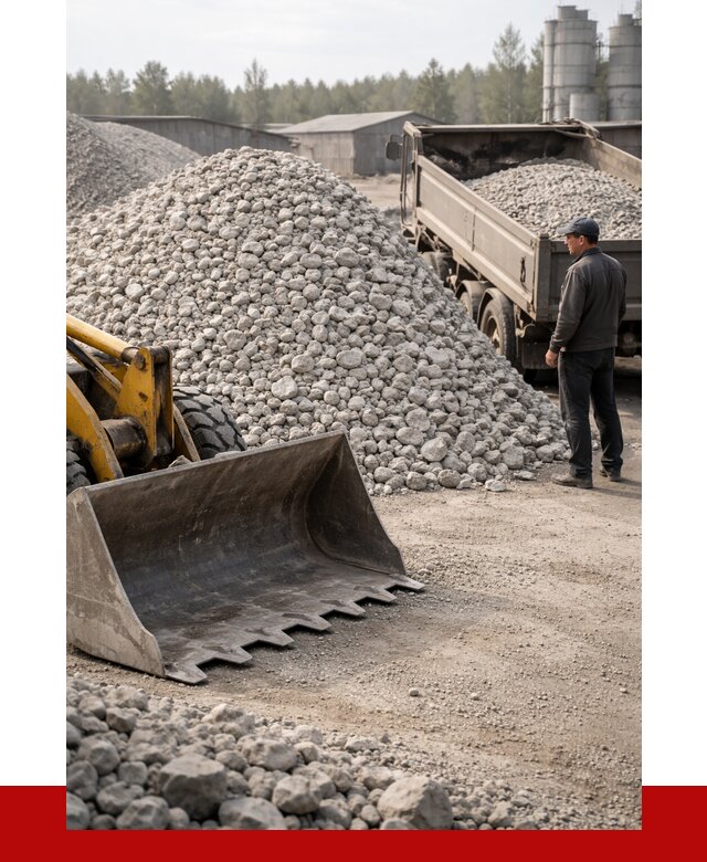 Известняковый щебень фракция 40-70 в Братске от 4286 р. | ПРОНЕРУДБрт