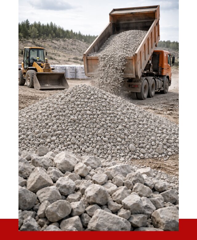 Доломитовый щебень фр. 20-40 в Братске от 4286 р. | ПРОНЕРУДБрт