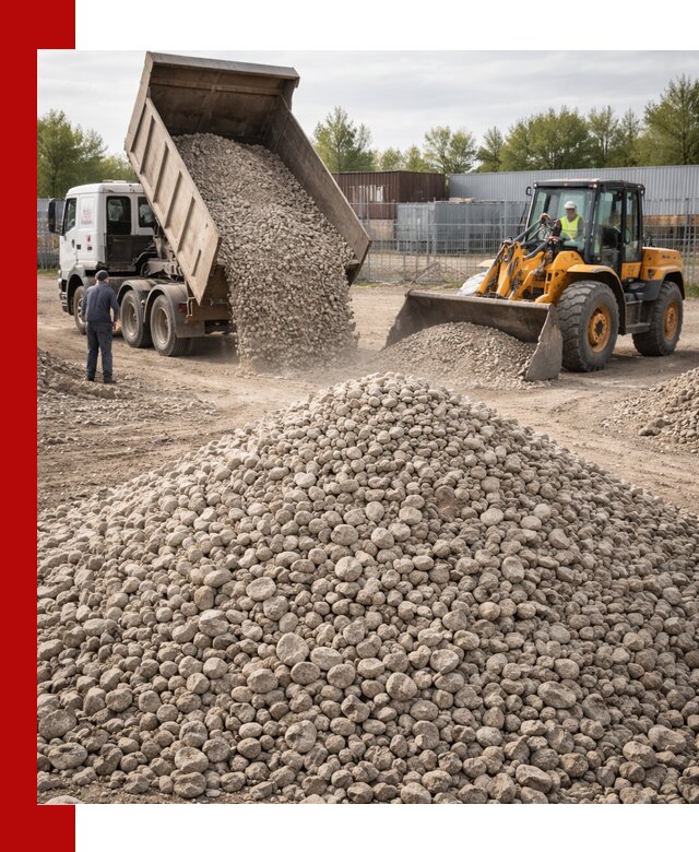 Доломитовый щебень фракции 20–41 с доставкой в Братске