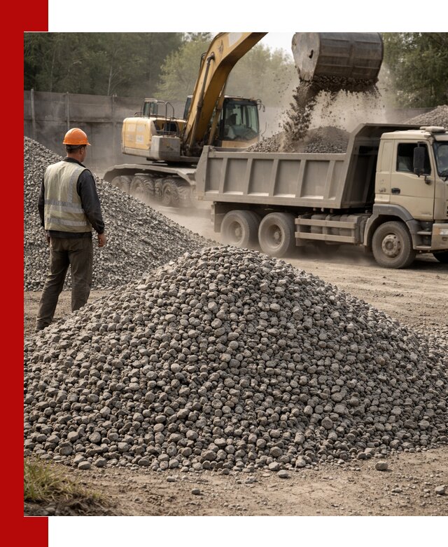 Шлаковый щебень фракция 5-20 с доставкой в Братске