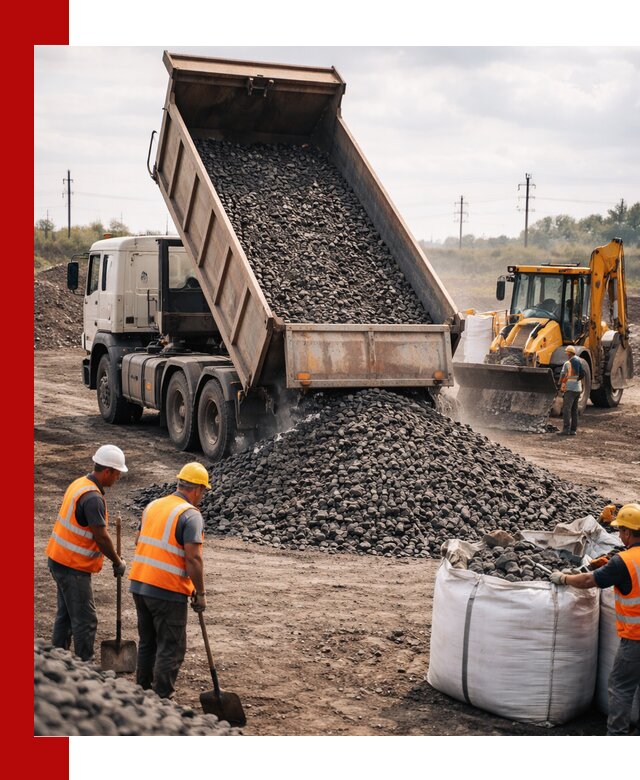 Шлаковый щебень фракция 40-70 с доставкой в Братске