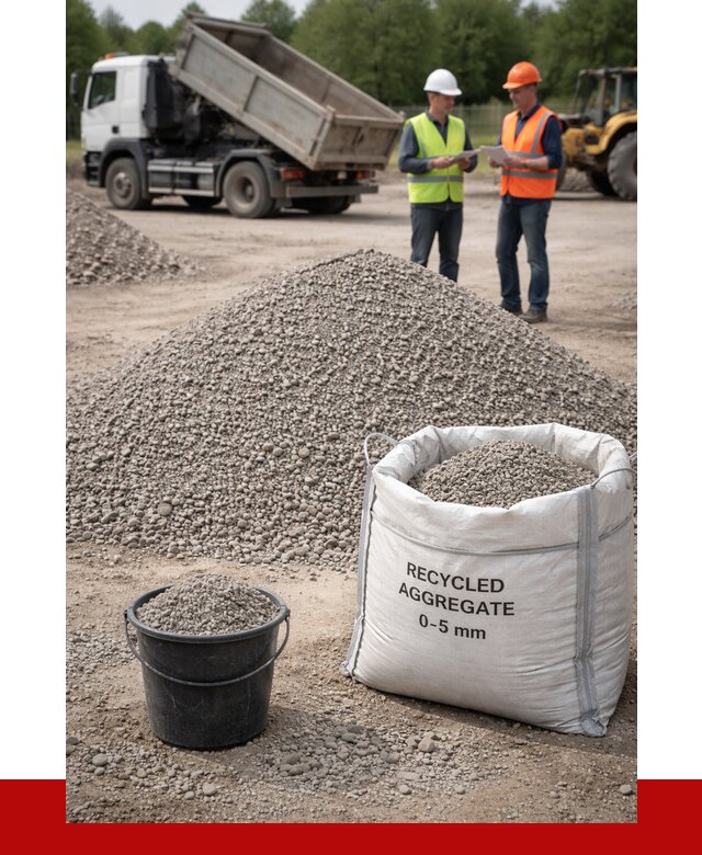 Вторичный щебень фракция 0-5 в Братске от 1633 р. ПРОНЕРУДБрт