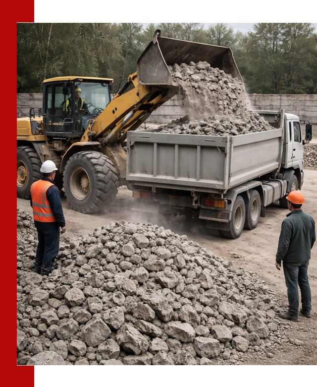 Вторичный щебень фракция 70–150 в Братске с доставкой