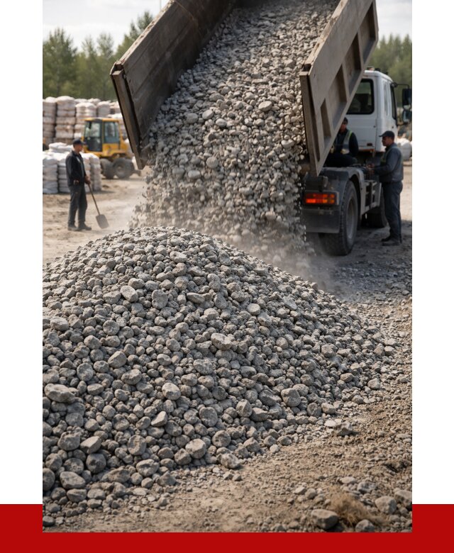 Бетонный щебень фракция 40-70 в Братске от 1837 р. ПРОНЕРУДБрт