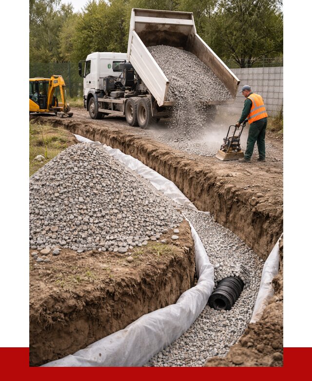 Щебень для дренажа в Братске от 1888 р., ПРОНЕРУДБрт доставка