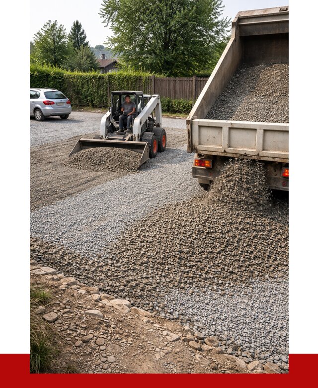 Щебень для парковки в Братске с доставкой от 1224 р.| ПРОНЕРУДБрт