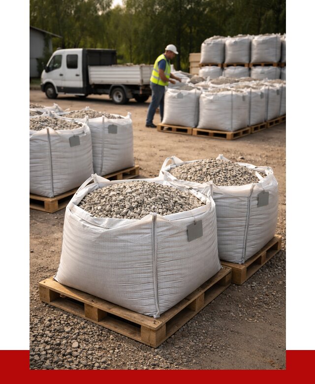 Щебень в мешках с доставкой в Братске от 4286 р. | ПРОНЕРУДБрт