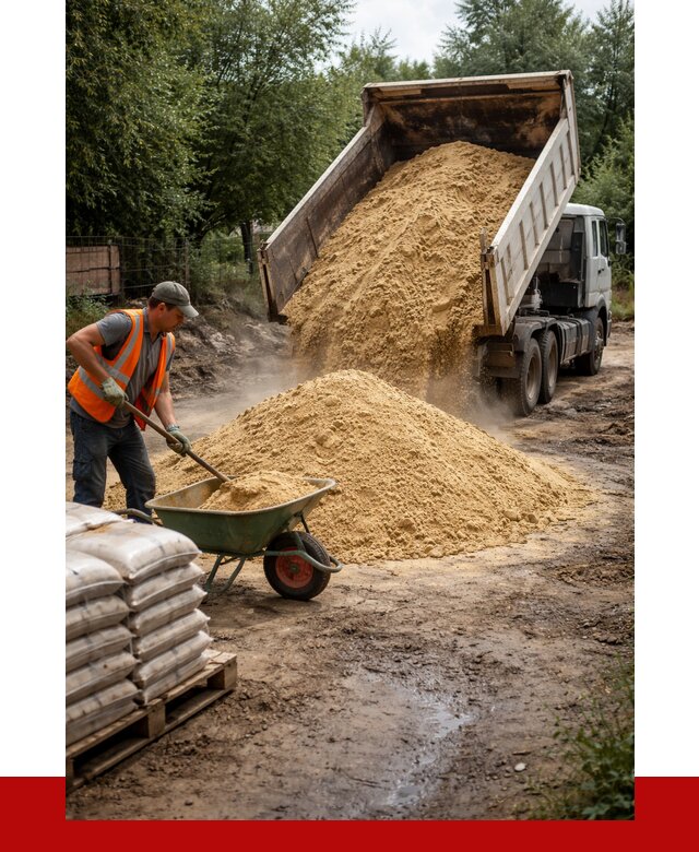 Купить песок с доставкой в Братске от 1837 р. | ПРОНЕРУДБрт