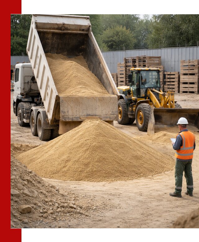 Доставка карьерного мелкозернистого песка в Братске