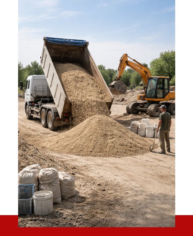 Купить речной песок в Братске от 1224 р. за куб | ПРОНЕРУДБрт