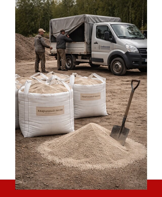 Кварцевый песок для пескоструя в Братске от 4592 р. | ПРОНЕРУДБрт