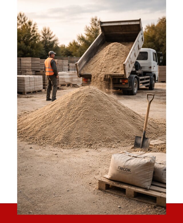 Купить сухой песок в Братске с доставкой от 2449 р. | ПРОНЕРУДБрт