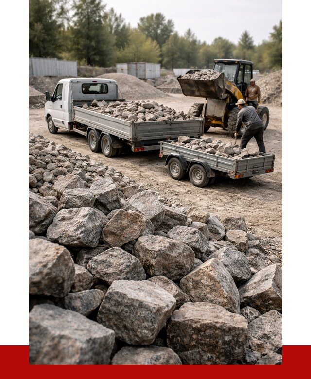 Купить бутовый камень гранитный в Братске от 2857 р. | ПРОНЕРУДБрт