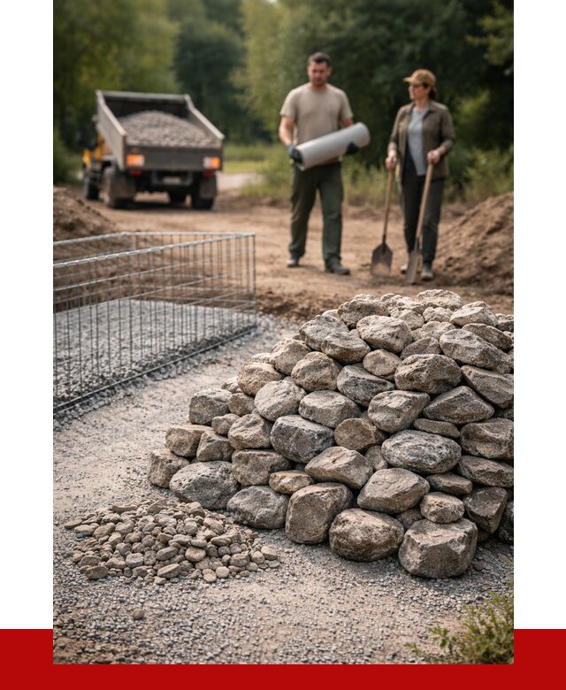 Камень для габионов фракция 100-200 в Братске от 4898 р. | ПРОНЕРУДБрт