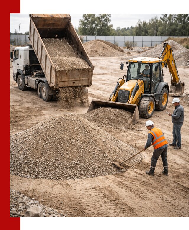 Поставка и доставка ПГС С4 в мешках и самосвалах в Братске
