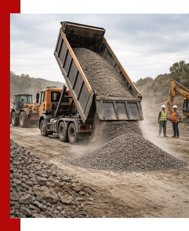 Щебёночно-песчаная смесь ЩПС С1 с доставкой в Братске