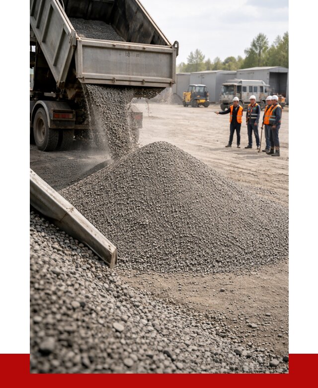 Гравийный отсев 0-5 в Братске от 1224 р. с доставкой | ПРОНЕРУДБрт