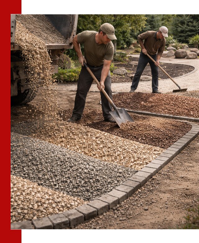 Декоративная крошка для ландшафта в Братске — продажа и доставка