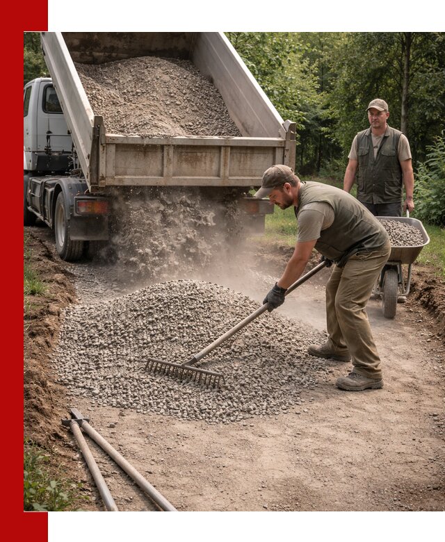 Каменная крошка для дорожек с доставкой в Братске