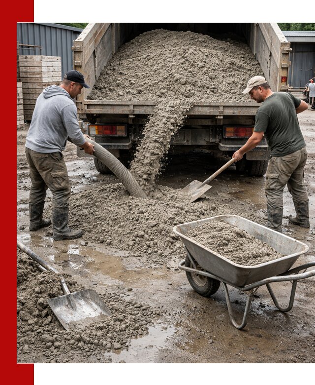 Цементно-песчаная смесь М150 доставка в Братске