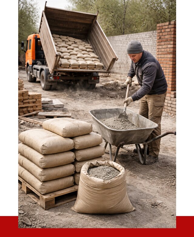 Купить сухую смесь для кладки в Братске от 1224 р. | ПРОНЕРУДБрт