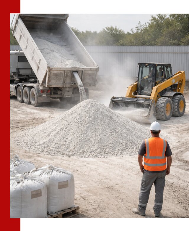 Доставка и продажа известняковой муки в Братске