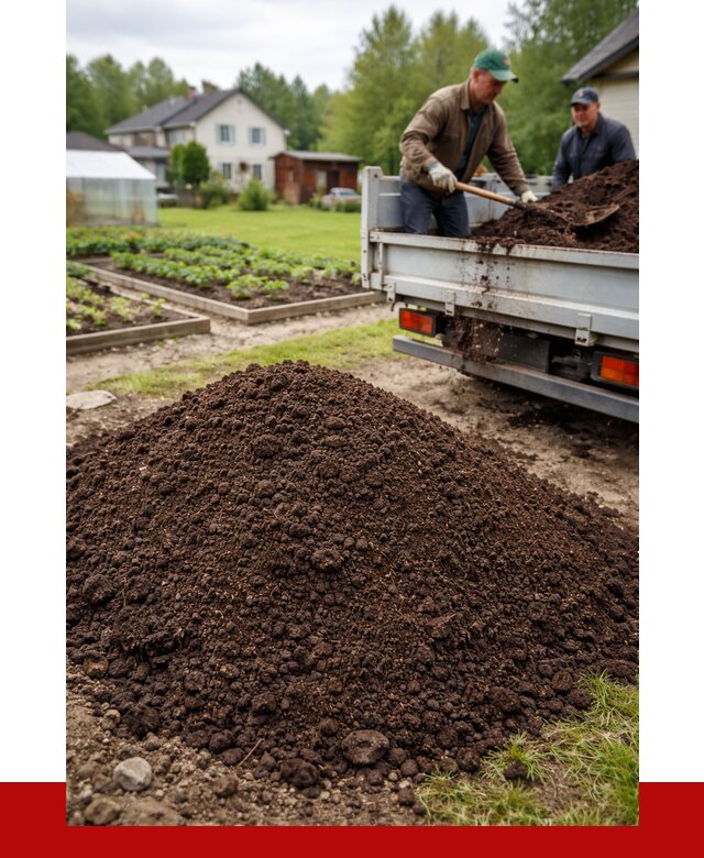 Плодородный грунт в Братске с доставкой от 4286 р. | ПРОНЕРУДБрт