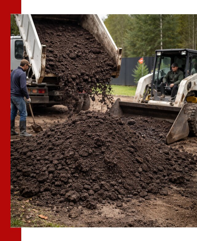 Плодородный грунт с доставкой в Братске для садов и огородов