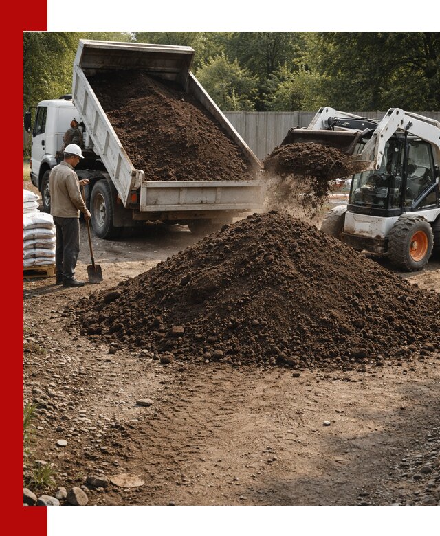 Доставка растительного грунта в Братске от производителя оптом и в розницу