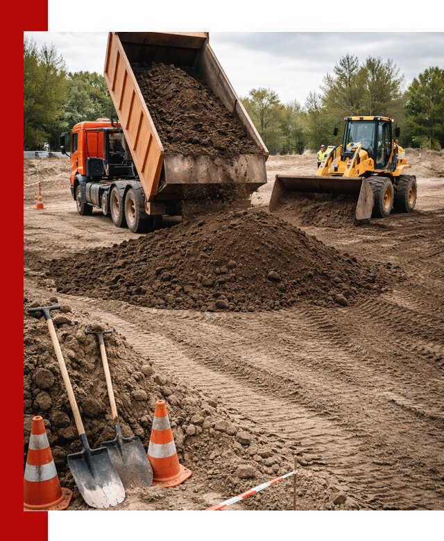 Поставка и доставка планировочного грунта в Братске