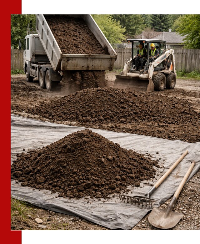 Грунт для отсыпки участка с доставкой в Братске