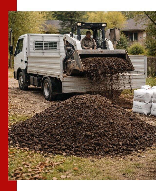 Доставка садовой земли в больших объёмах в Братске